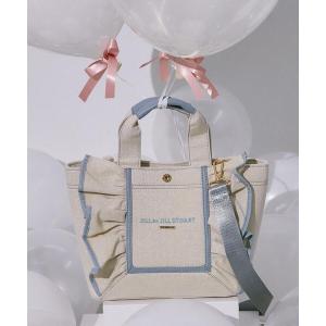 トートバッグ フレームフリルトート レディース