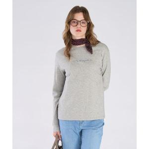 agnes b.（アニエスベー） tシャツ 細ボーダー コットン 長袖 Tシャツ