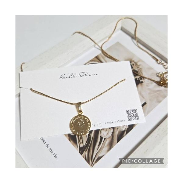 ネックレス 「ReeHK.Sakura」コインチャームネックレス (MA) レディース