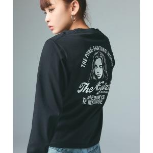tシャツ ARCH LOGO AND FACE L/S TEE レディース メンズ