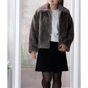 コート アウター ミンクファージャケット レディース