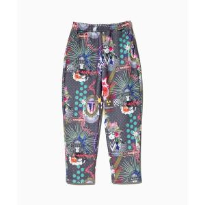 パンツ ScoLar/スカラー　総柄あったか裏地パンツ レディース