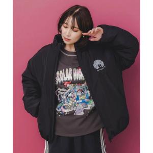 ブルゾン アウター ScoLar/スカラー　総柄シンサレートBZ-2 レディース