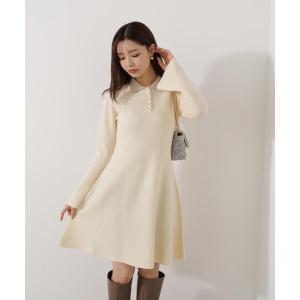 ワンピース 「E」ポロミニニットワンピース / ...の商品画像