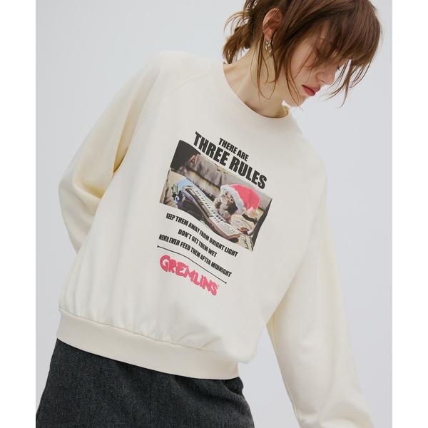 トレーナー スウェット GREMLINS PHOTO PRINT SWEAT TOP レディース