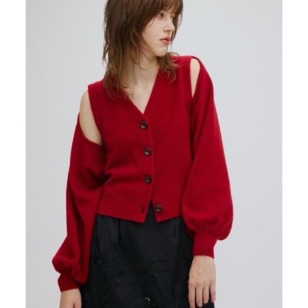 ニット セーター 3WAY MINK TOUCH KNIT TOP レディース