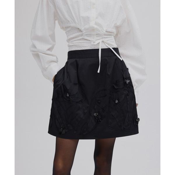 スカート UND FLOUR MOTIF MINI SKIRT