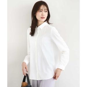 ブラウス シャツ ストレッチジャージシャツ/洗える レディース