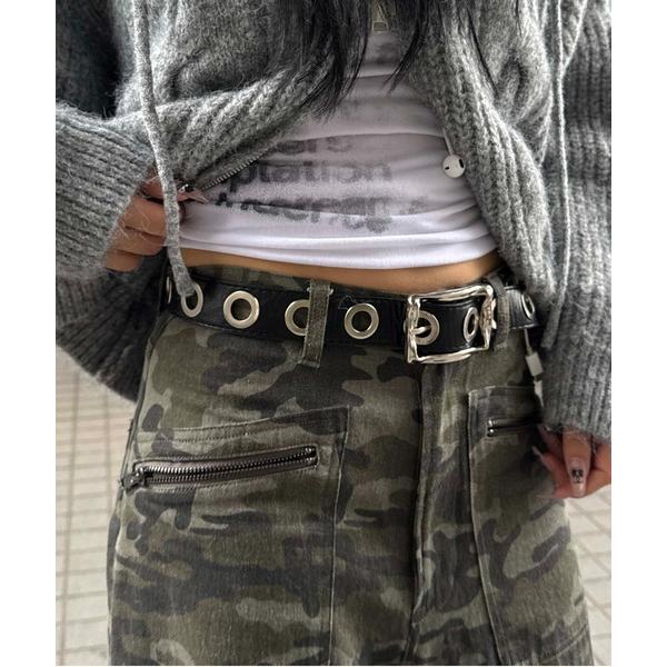 ベルト アイレットベルト メンズ レディース