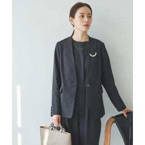ジャケット ノーカラージャケット 「セットアップ対応」ノーカラージャケット レディース｜ZOZOTOWN Yahoo!店