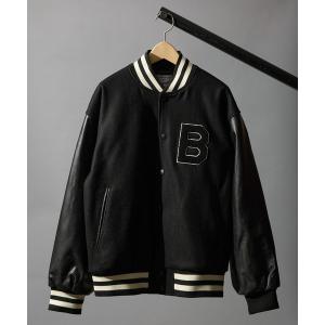 スタジャン 「BUTWIN / バトウィン」ウール×レザーコンビスタンジャン メンズ レディース