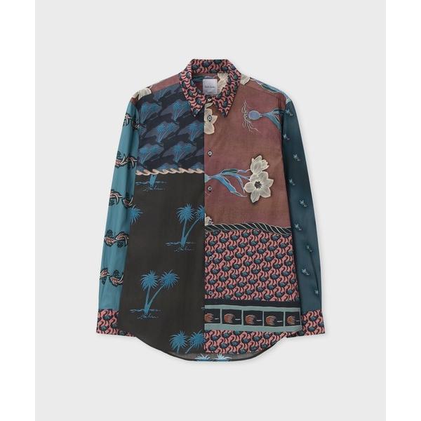 シャツ ミックスアート プリントシャツ / 163305 901U メンズ