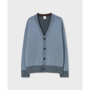 カーディガン コントラストディテール カーディガン / 163404 771Z メンズ