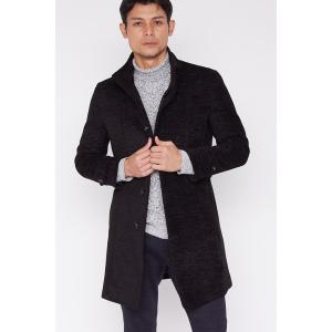 「TORNADO MART」 「ZERO by TORNADO MART」ステンカラーコート M ブラック メンズ