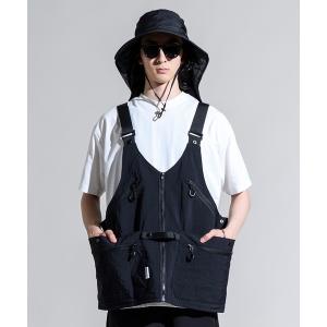 「CALIFORNIA OUTFITTERS」 ベスト ONESIZE ブラック メンズ