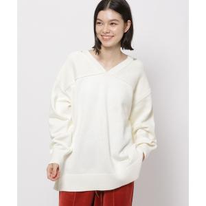 「niko and...」 長袖ニット FREE ホワイト レディース