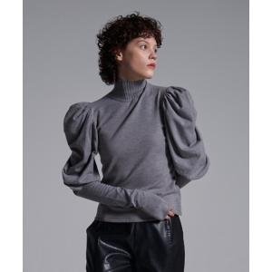 「MECRE」 長袖ニット FREE グレー レディース