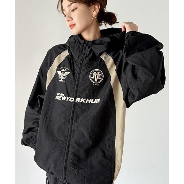 「Java」 ナイロンブルゾン X-LARGE ブラック レディース