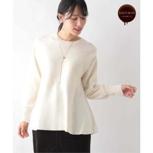 「GLOBAL WORK」 長袖ニット MEDIUM アイボリー レディース