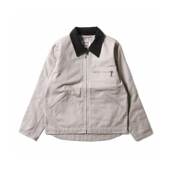 ブルゾン アウター HOUSTON ヒューストン DUCK ZIP WORK JACKET ダックジ...