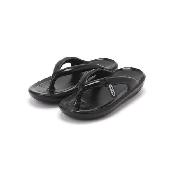 「TAW&amp;TOE」 フラットサンダル S ブラック レディース