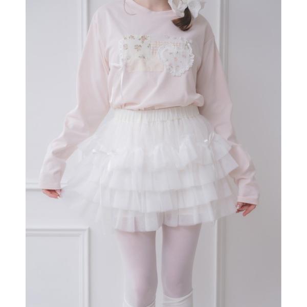 スカート tiered mini tutu skirt