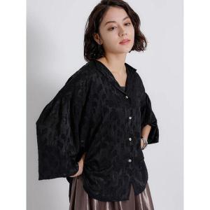 「Te chichi CLASSIC」 長袖ブラウス F ブラック レディース