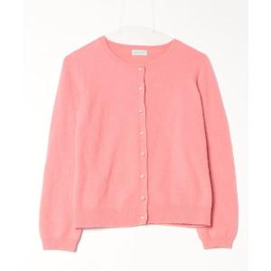 「en recre」 ニットカーディガン 2 ピンク レディース