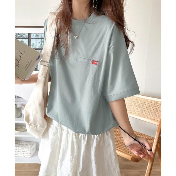 「Java」 半袖Tシャツ LARGE グリーン レディース
