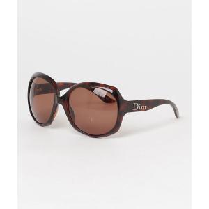 「Christian Dior」 サングラス - ブラウン レディース