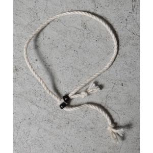 ブレスレット シルバー925/ブレスレット/50 Sen Coin Beads ＆ Cotton Cord Bracelet 古銭 メンズ レディース