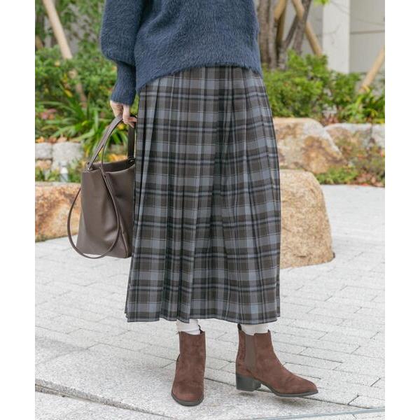 スカート プリーツロングスカート