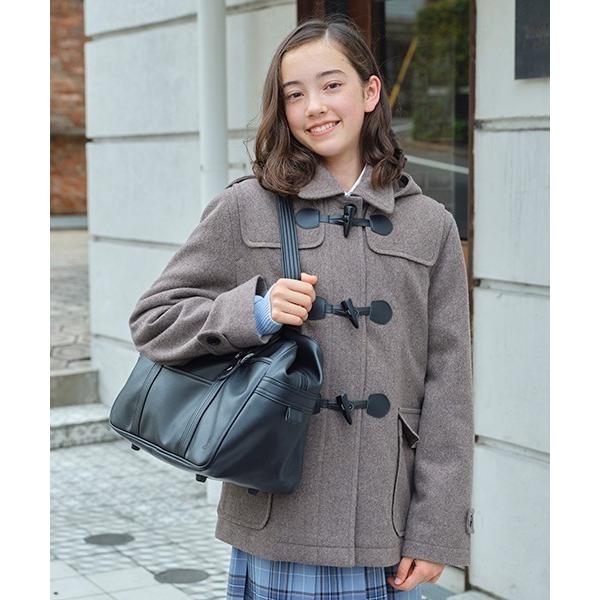 ダッフルコート コート 「卒服」「軽量キルティング裏地」ミドルダッフルコート キッズ 子供服 女の子