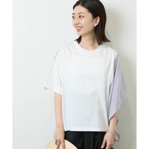 「HERENCIA」 半袖カットソー MEDIUM ホワイト系その他 レディース