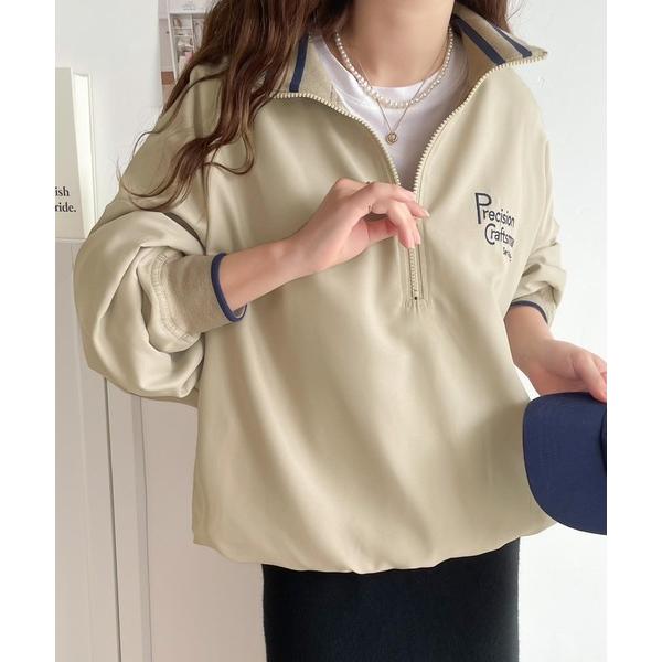 「Java」 ブルゾン LARGE ベージュ レディース