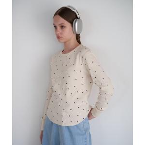 「CHAROL」 長袖カットソー FREE ベージュ レディース