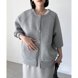 「DOUX ARCHIVES」 ブルゾン 38 グレー レディース