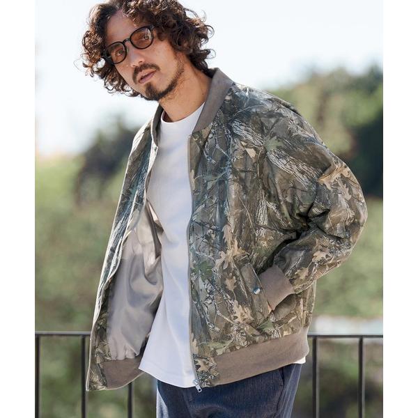 ナイロンジャケット mj11315- カモフラージュ総柄ナイロンブルゾン(CMB-R0189) メン...