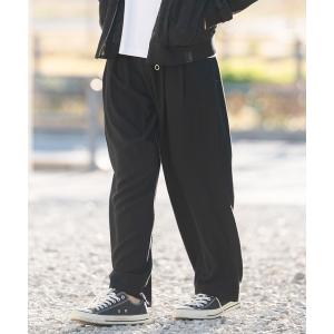 パンツ mp14437- Linen Rayon Wide Straight Pants ワイドストレートパンツ(S61226cmb) メンズ
