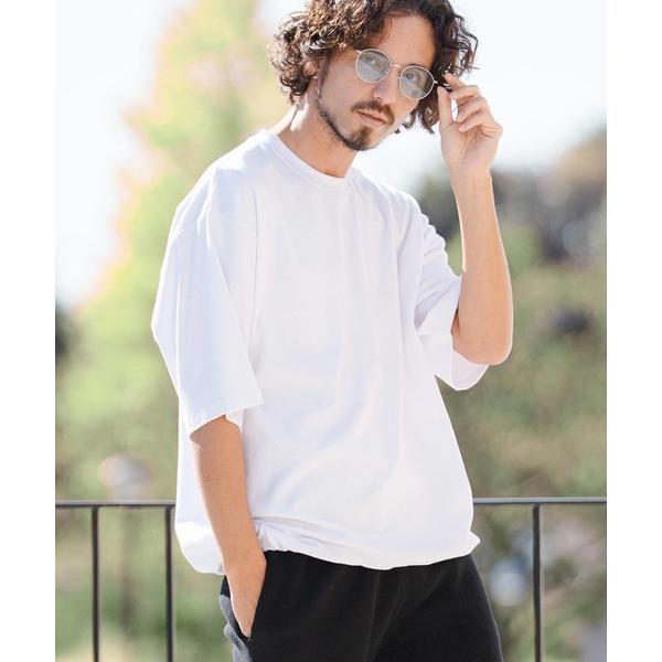 tシャツ mt10145- Span Fraise Drawstring Hem Tee オーバーサ...