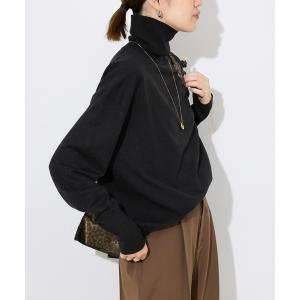 ニット セーター ウォッシャブルタートルニット レディース