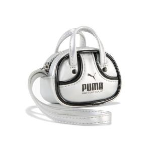 ポーチ プーマ「PUMA」- グリップバッグ キーチェーン「PUMA-1976 METALLIC GRIP BAG KEY CHAIN SILVER 092599-01」 レディース メンズ