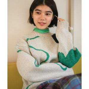 ニット セーター 寛大なインテリアのニット レディース メンズ