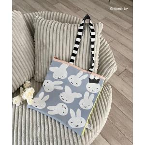 トートバッグ miffy ニットトートバッグ レディース