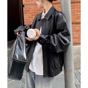 ブルゾン アウター Y2Kボンバージャケット レディース メンズ