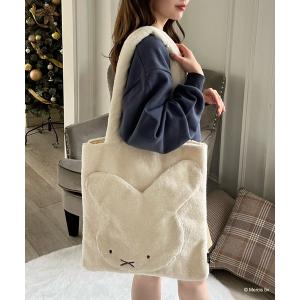 トートバッグ miffy ラメダイカットトートバッグ レディース