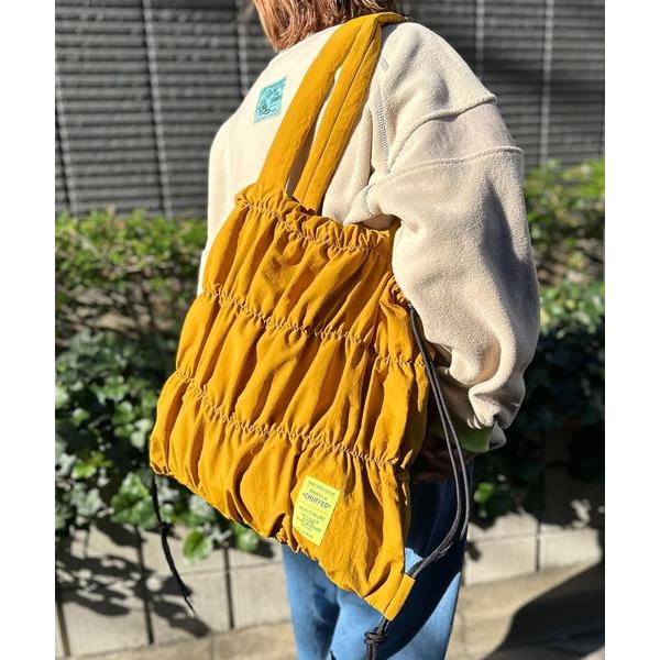 トートバッグ パファーハンドル シャーリングトートバッグ/ナップサック レディース メンズ