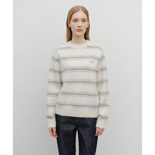ニット セーター MULTI STRIPE KNIT PULLOVER レディース