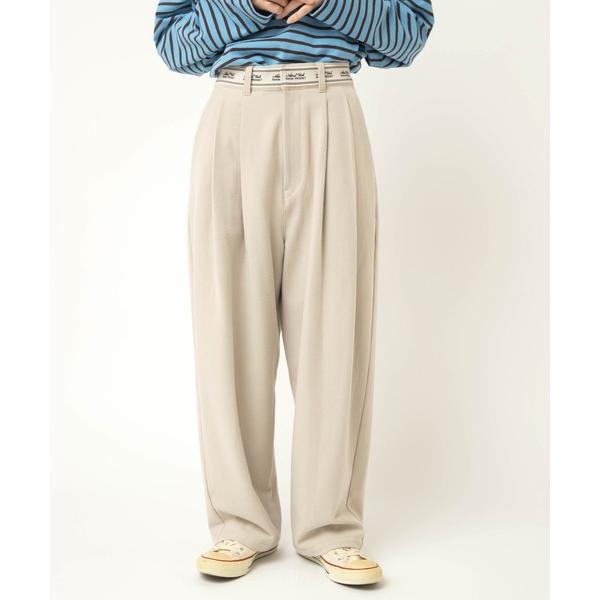 パンツ R4423 Ｎロゴベルトタックパンツ レディース