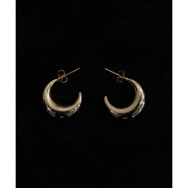 ピアス ムーンフープピアス レディース